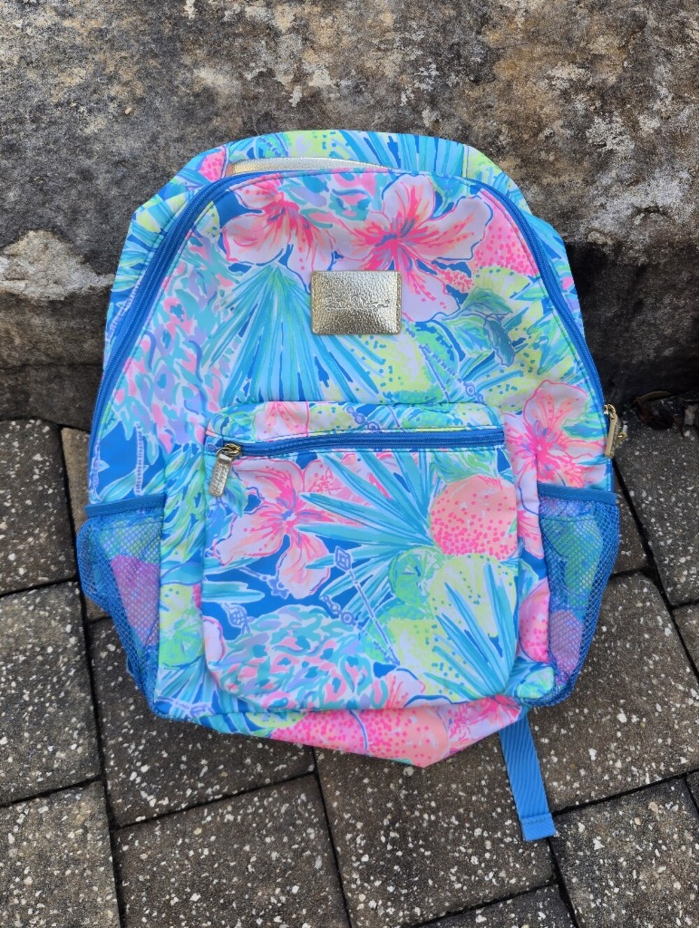Lilly Pulitzer Bahia Backpack Swizzle In